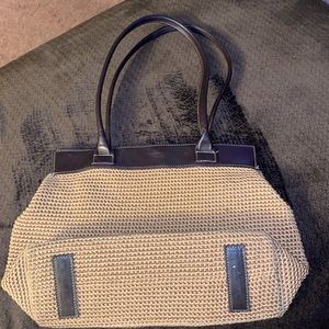 The Sak Tan Crocheted Bag